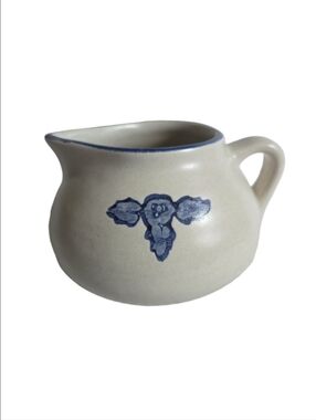 Vintage 60s Pfaltzgraff Yorktowne Stoneware Gravy Boat/Creamer